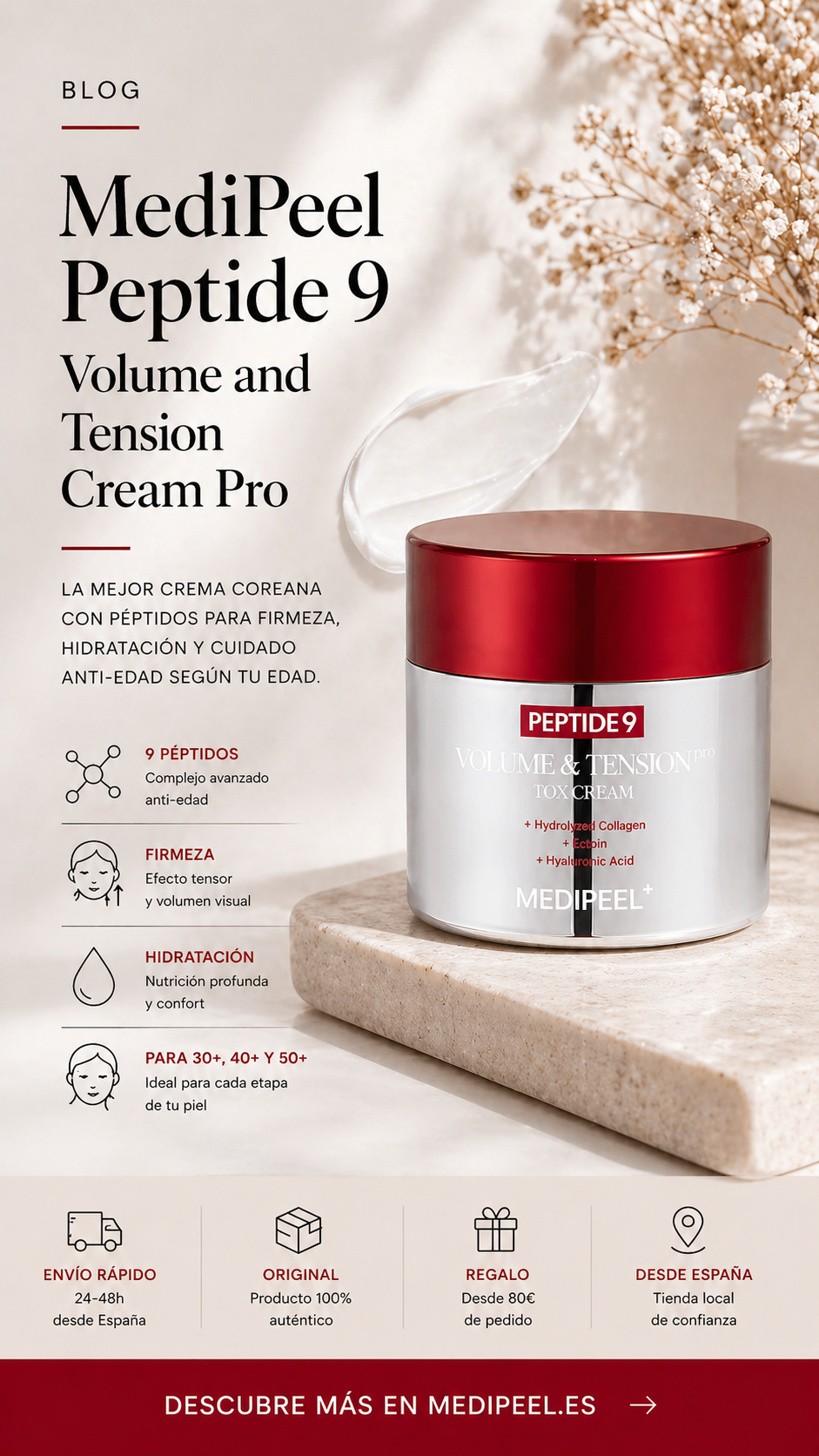 MEDIPEEL Peptide 9 Volume and Tension Cream Pro