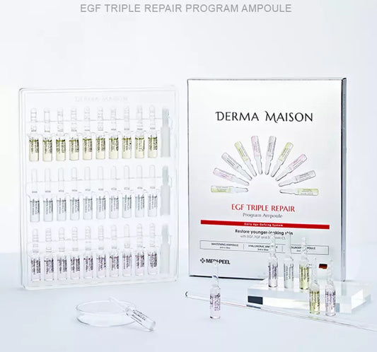 Ampolla del programa de reparación triple EGF Time Wrinkle, 2 ml x 30 unidades