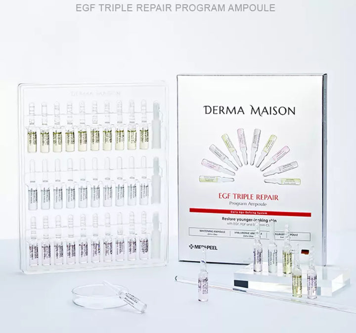 Translation missing: en.DERMA MAISON Time Care Ampoule Program - 30 Day Repairing Ampoule Set