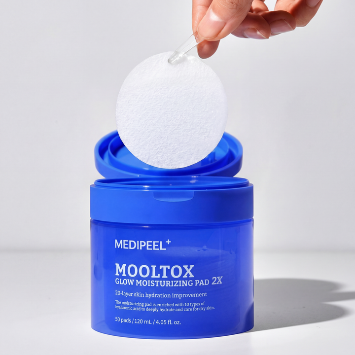 Translation missing: es.MEDIPEEL Mooltox Glow Moisturizing Pad 2X-Pads faciales hidratantes 50 uds
