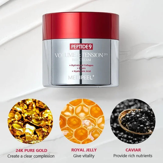 Translation missing: es.MEDIPEEL Peptide 9 Volume &amp; Tension Cream Pro-Crema facial reafirmante con péptidos 50ml