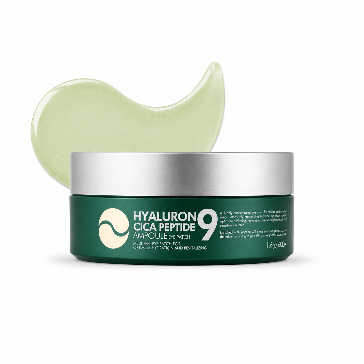 Translation missing: es.MEDIPEEL Peptide 9 Hyaluron Cica Ampoule Eye Patch 60ea-parches calmantes para ojos
