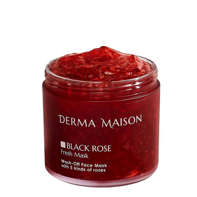 Translation missing: en.DERMA MAISON Black Fresh Rose Mask 230ml-mascarilla facial con rosa