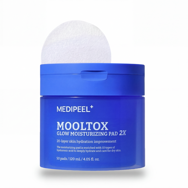 Translation missing: es.MEDIPEEL Mooltox Glow Moisturizing Pad 2X-Pads faciales hidratantes 50 uds