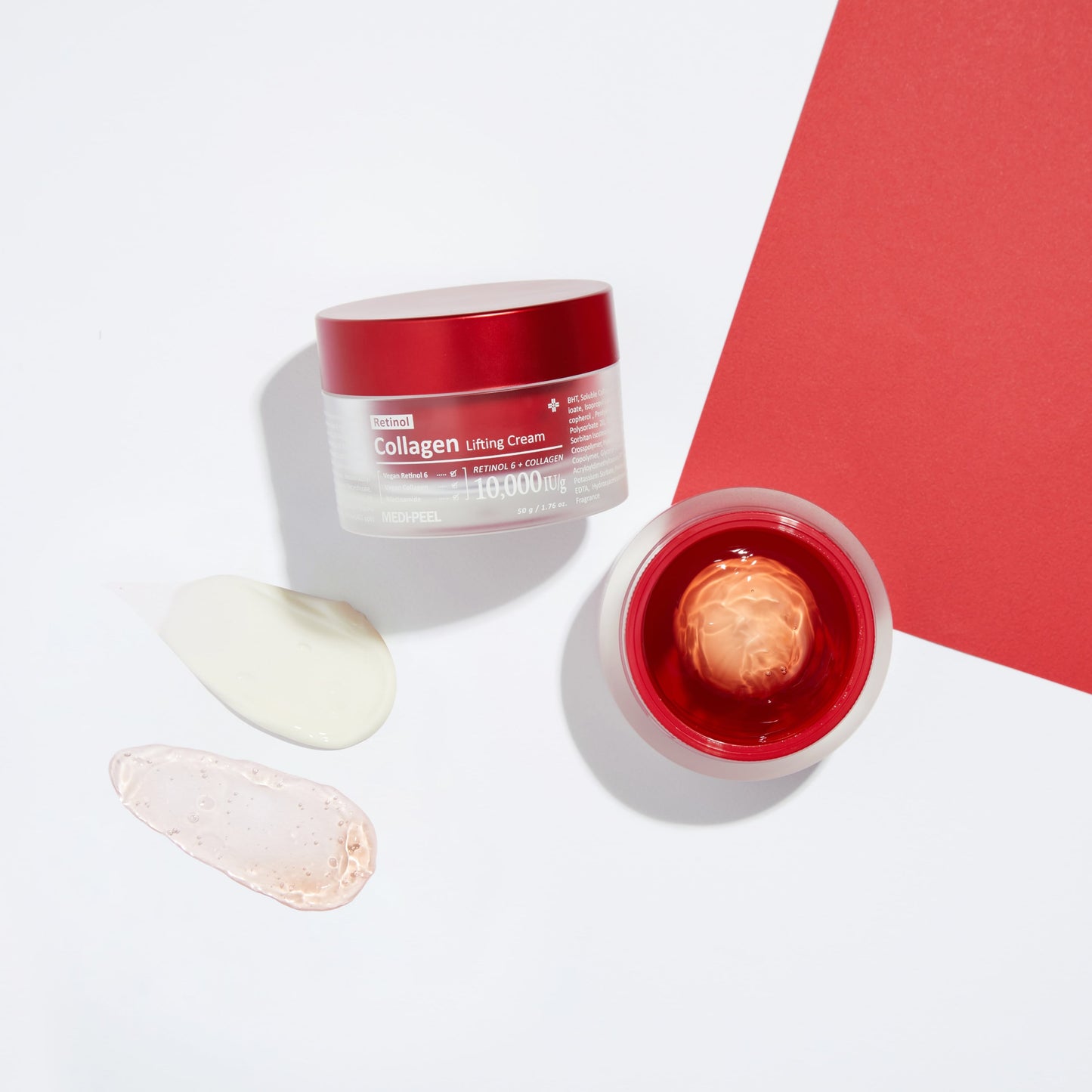 Crema reafirmante con colágeno y retinol, 50 ml