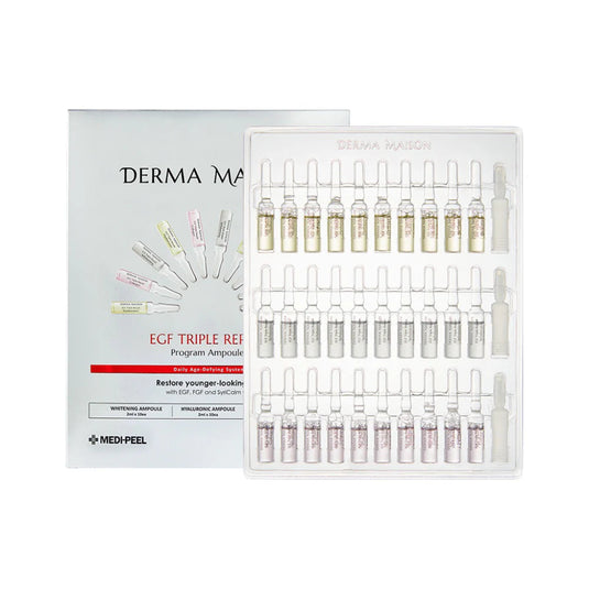Translation missing: en.DERMA MAISON Time Care Ampoule Program - 30 Day Repairing Ampoule Set