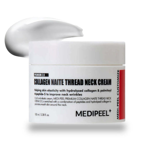 Translation missing: en.MEDIPEEL Premium Collagen Naite Thread Neck Cream 2.0 – Firming neck cream with collagen 100ml