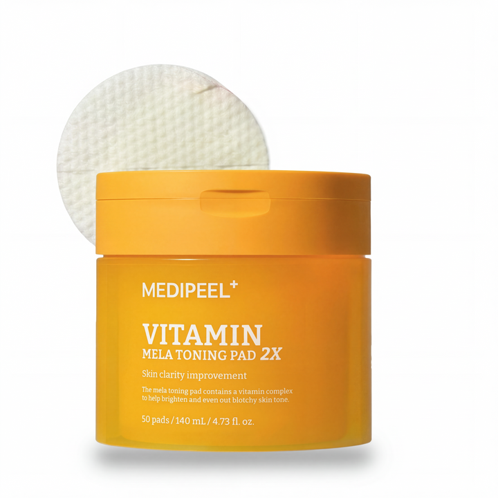 Translation missing: es.MEDIPEEL Vitamin Mela Toning Pad 2X-Pads faciales iluminadores con vitaminas