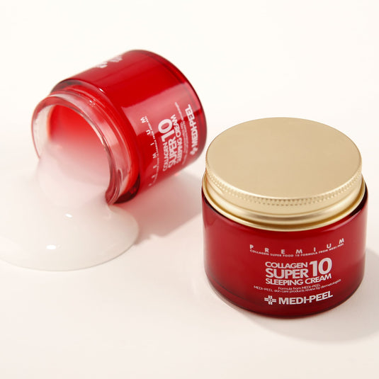 Translation missing: en.MEDIPEEL Collagen Super10 Sleeping Cream - Nighttime Facial Cream with Collagen 70ml