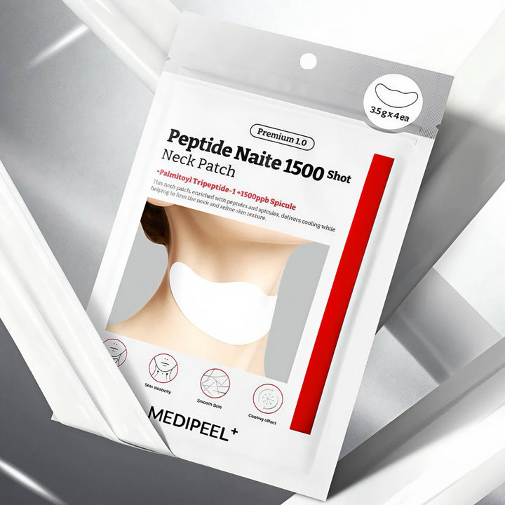 Translation missing: es.MEDIPEEL⁺ Peptide Naite 1500 Shot Neck Patch (3.5 g x 4 uds)