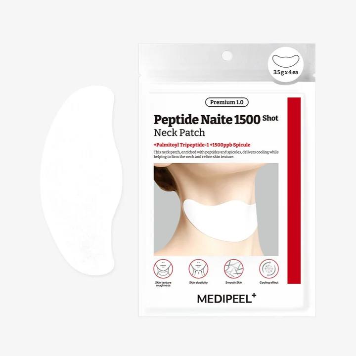 Translation missing: es.MEDIPEEL⁺ Peptide Naite 1500 Shot Neck Patch (3.5 g x 4 uds)