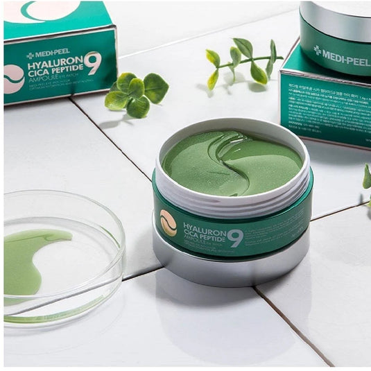 Translation missing: es.MEDIPEEL Peptide 9 Hyaluron Cica Ampoule Eye Patch 60ea-parches calmantes para ojos