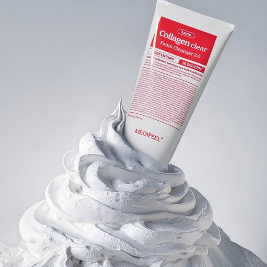 Translation missing: en.MEDIPEEL Red Lacto Collagen Clear 2.0 - Facial Cleansing Foam 120ml