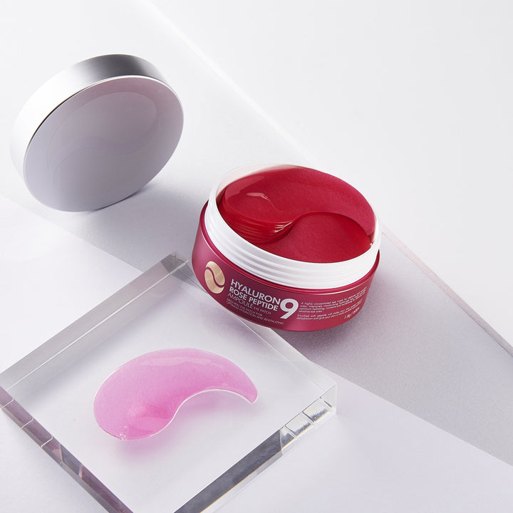 Translation missing: es.MEDIPEEL Hyaluron Rose Peptide 9 Ampoule Eye Patch 60ea-parches hidratantes para ojos